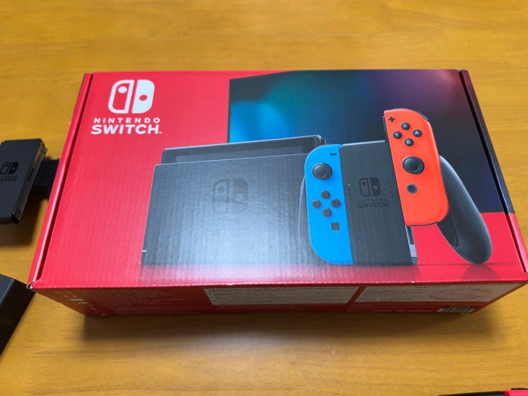 【バッテリー強化版】Nintendo Switch 本体 ネオン 付属品一式