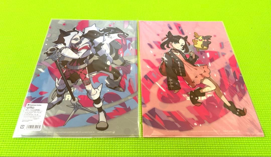 【絶版】　ポケモン　クリアファイル　N　ダイゴ　ヒカリ　ハルカ　さいとうなおき