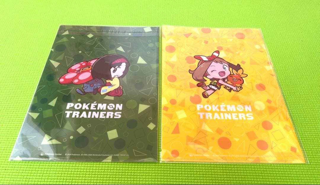 【絶版】　ポケモン　クリアファイル　N　ダイゴ　ヒカリ　ハルカ　さいとうなおき