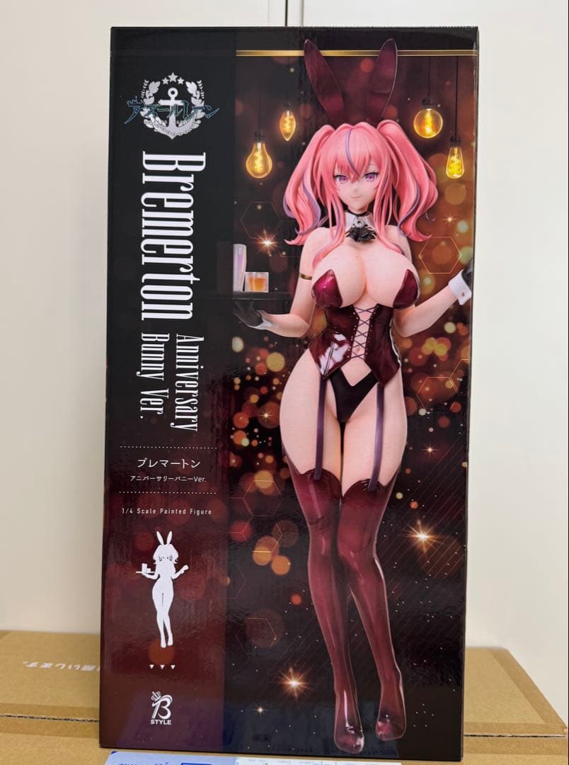 らいりー　アズールレーン　ブレマートン　アニバーサリーバニー　フィギュア