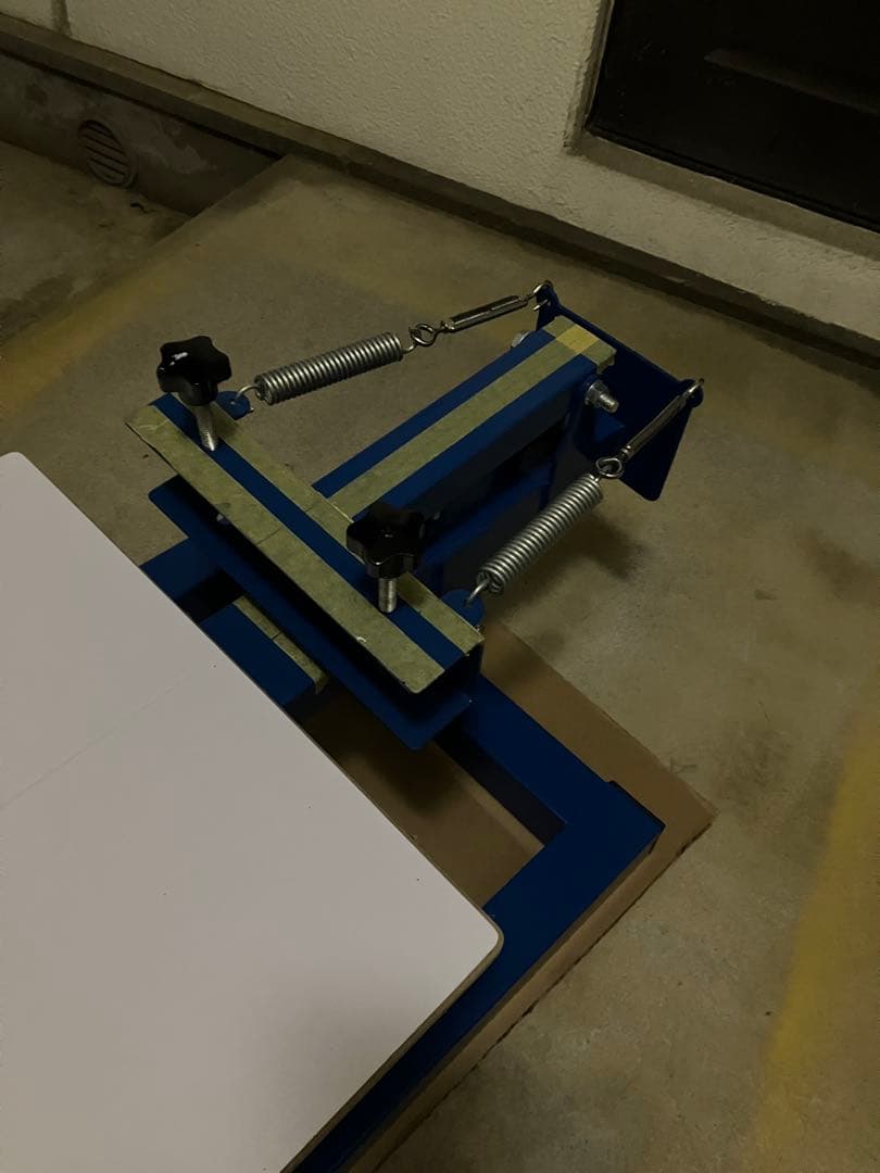 シルクスクリーン印刷台 印刷機Tシャツプリンター プリント台 調整機能付き