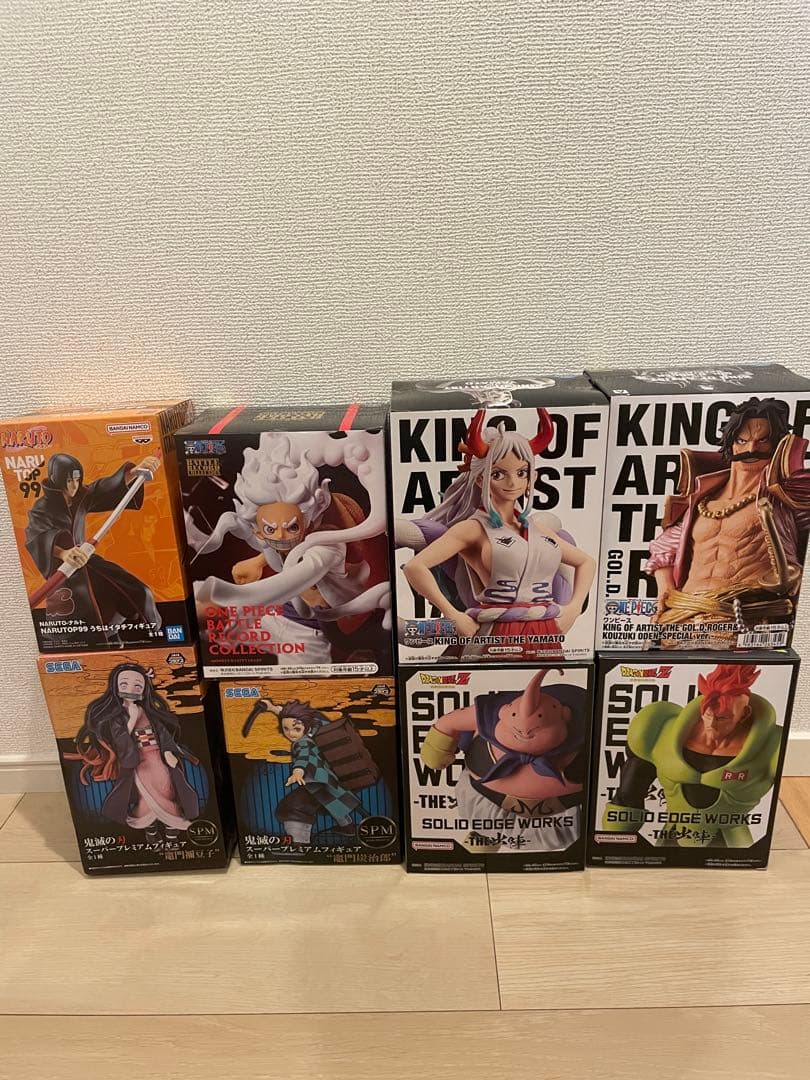 【新品未開封】週刊少年ジャンプ 4作品 フィギュア 8点 まとめ売り