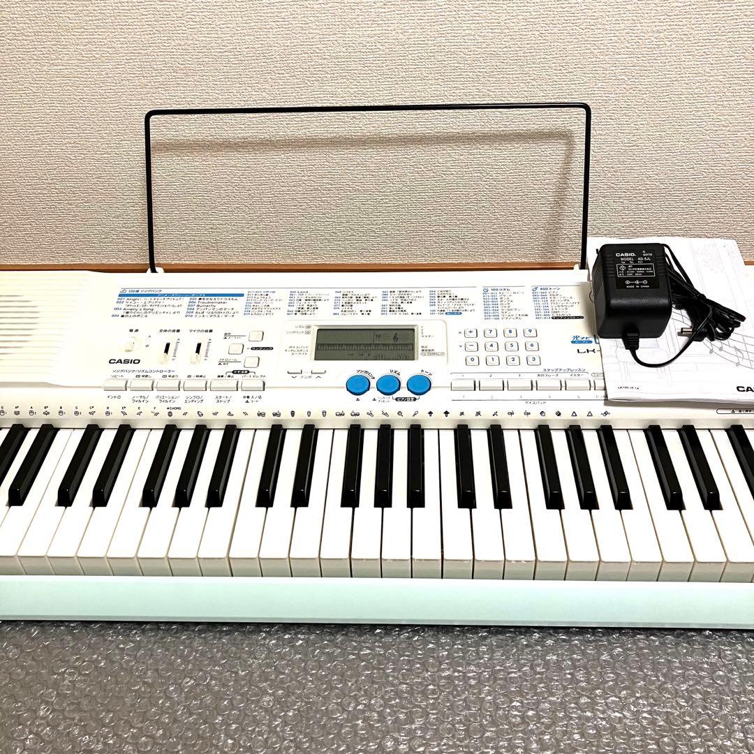 CASIO カシオ　電子ピアノ　電子キーボード　LK-108 ⭐️美品♪箱付き⭐️