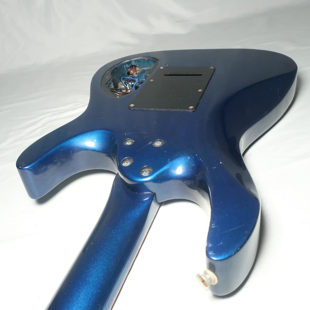 レフティ l D エレキギター オールブルー ケース付