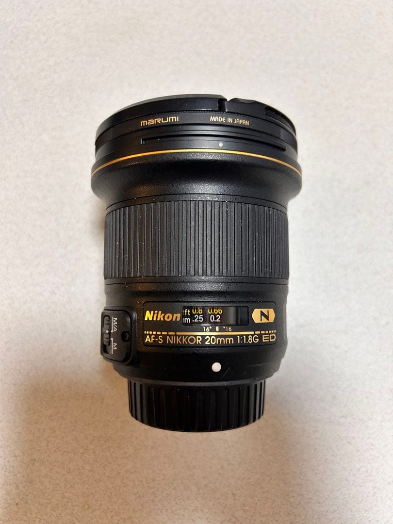 【極美品】 Nikon ニコン AF-S NIKKOR 20mm f1.8