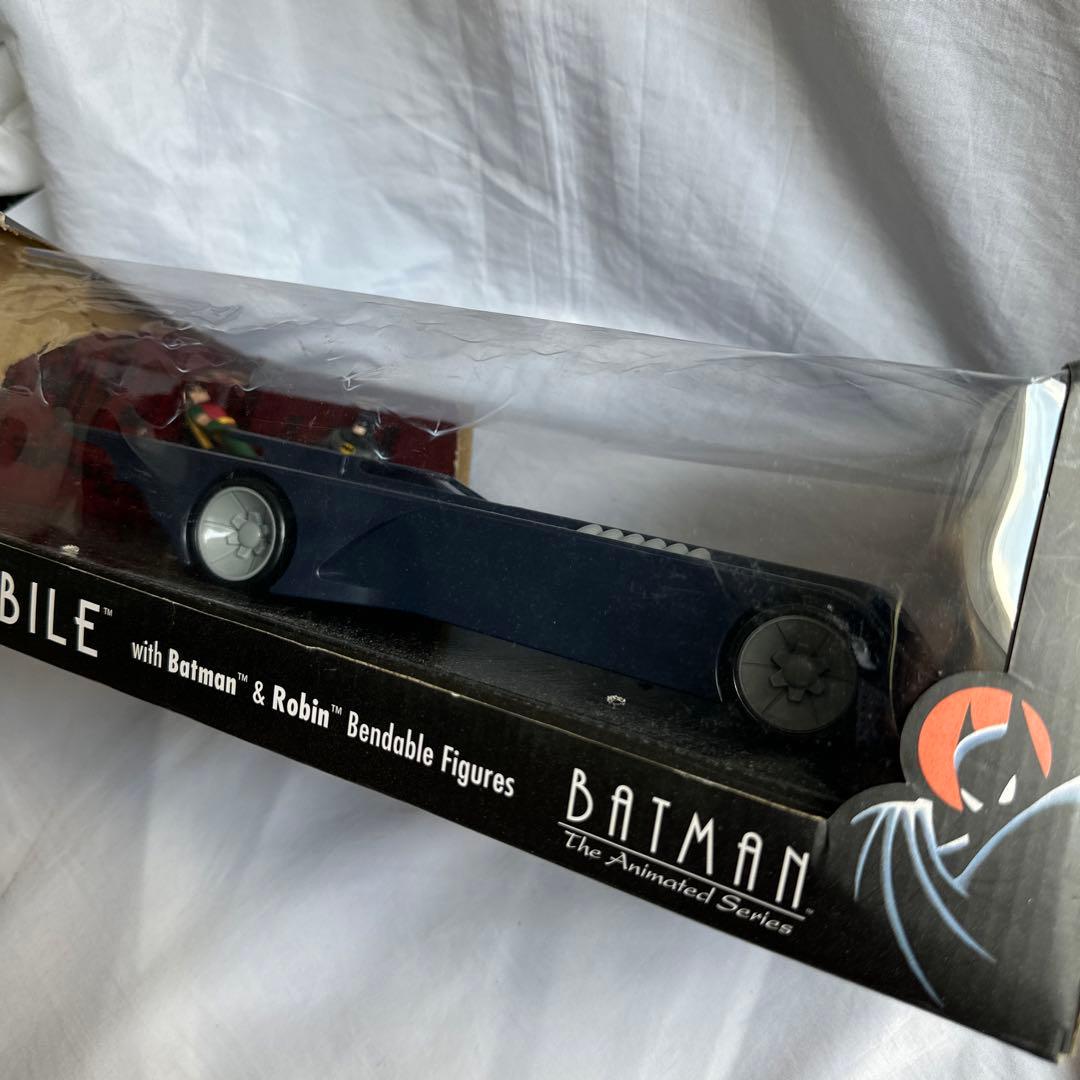 廃盤　バットモービル with バットマン＆ロビン 「バットマン アニメイテッド