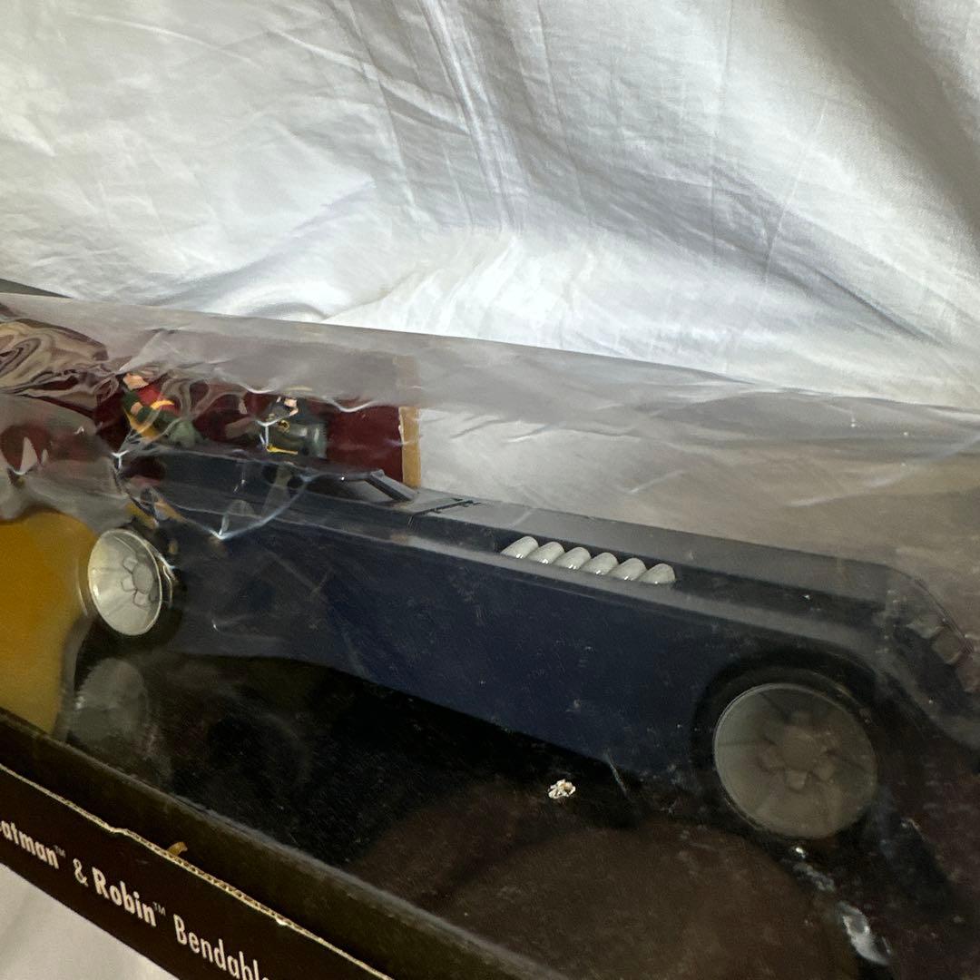 廃盤　バットモービル with バットマン＆ロビン 「バットマン アニメイテッド