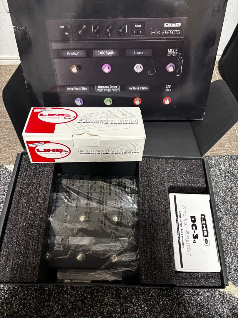 LINE 6 HX Effects エクスプレッションペダルEX1付属