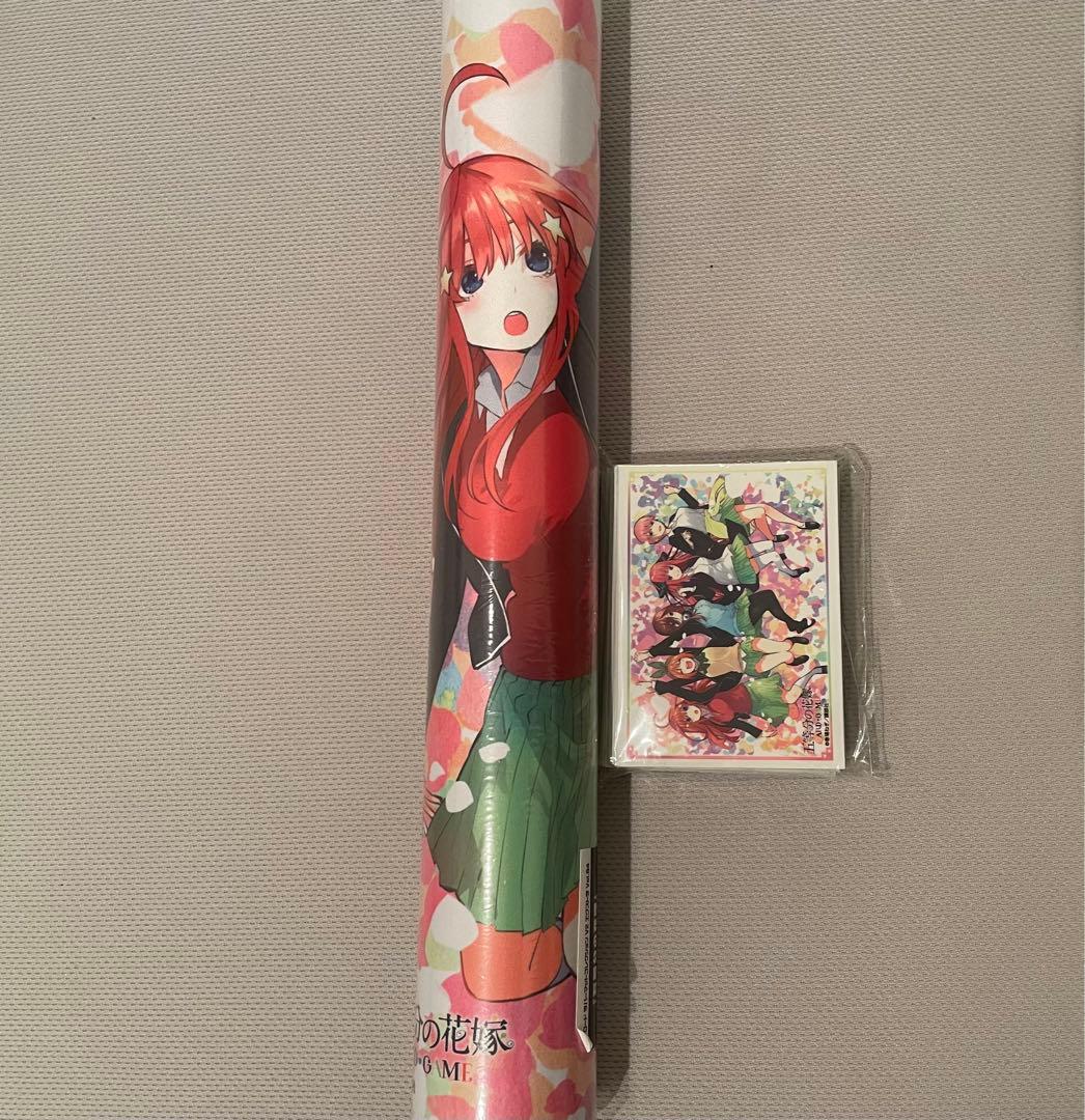 コミケ C105 五等分の花嫁 ブシロード ラバーマット スリーブ セット