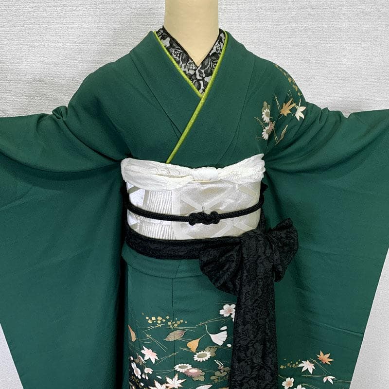 509z12.504y4.小物類.半衿.505u1.406v29〇振袖 緑