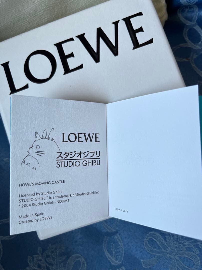LOEWE ロエベ　ジブリ　ハウルの動く城　カードホルダー　マルクル