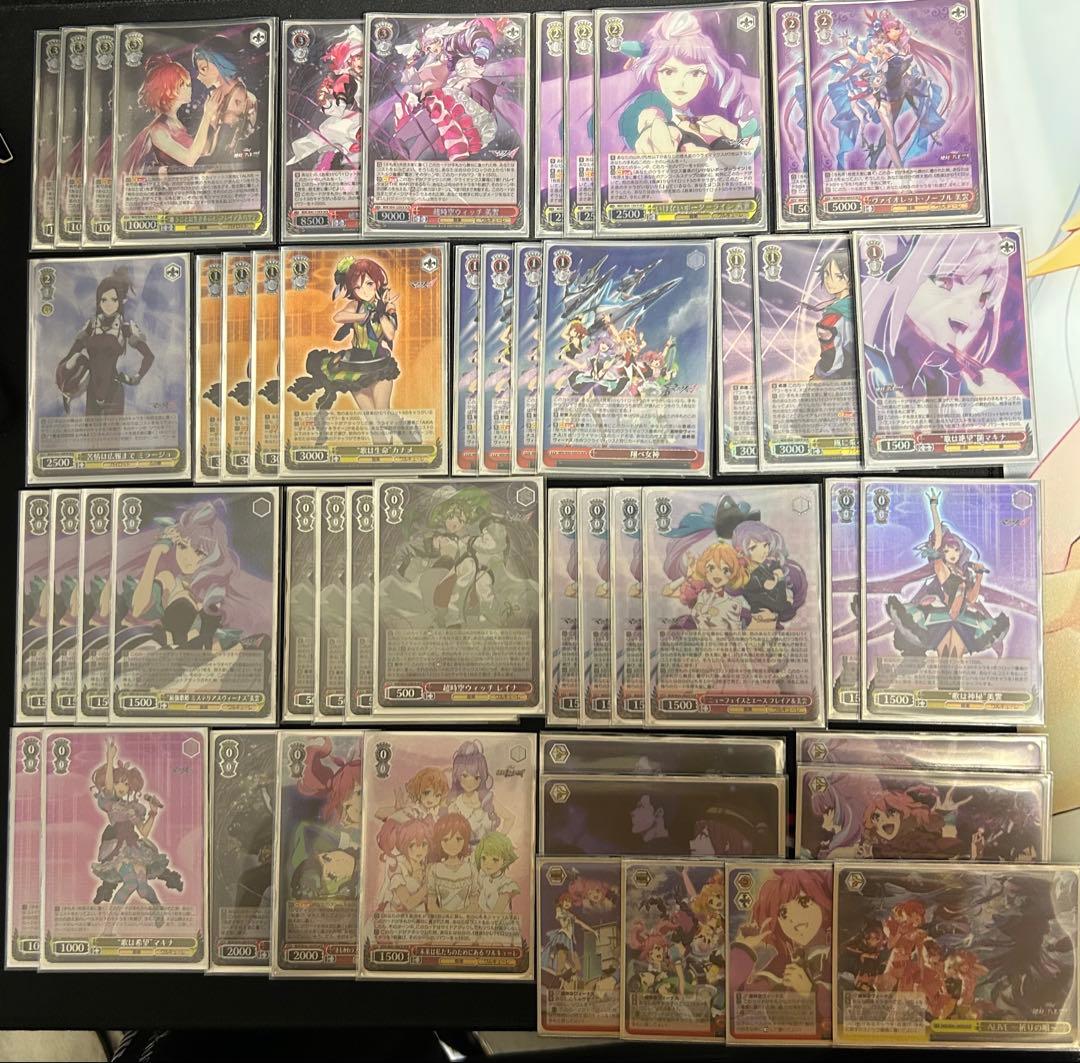 【ヴァイスシュヴァルツ】マクロスΔ 5枝2扉1電源 フルホイル フルDCRデッキ