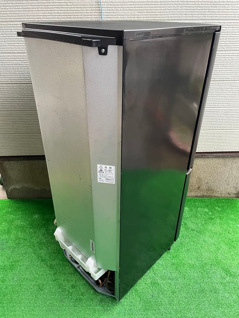 581分解洗浄済み✨ シャープ ガラストップ つけかえどっちもドア 冷蔵庫 黒