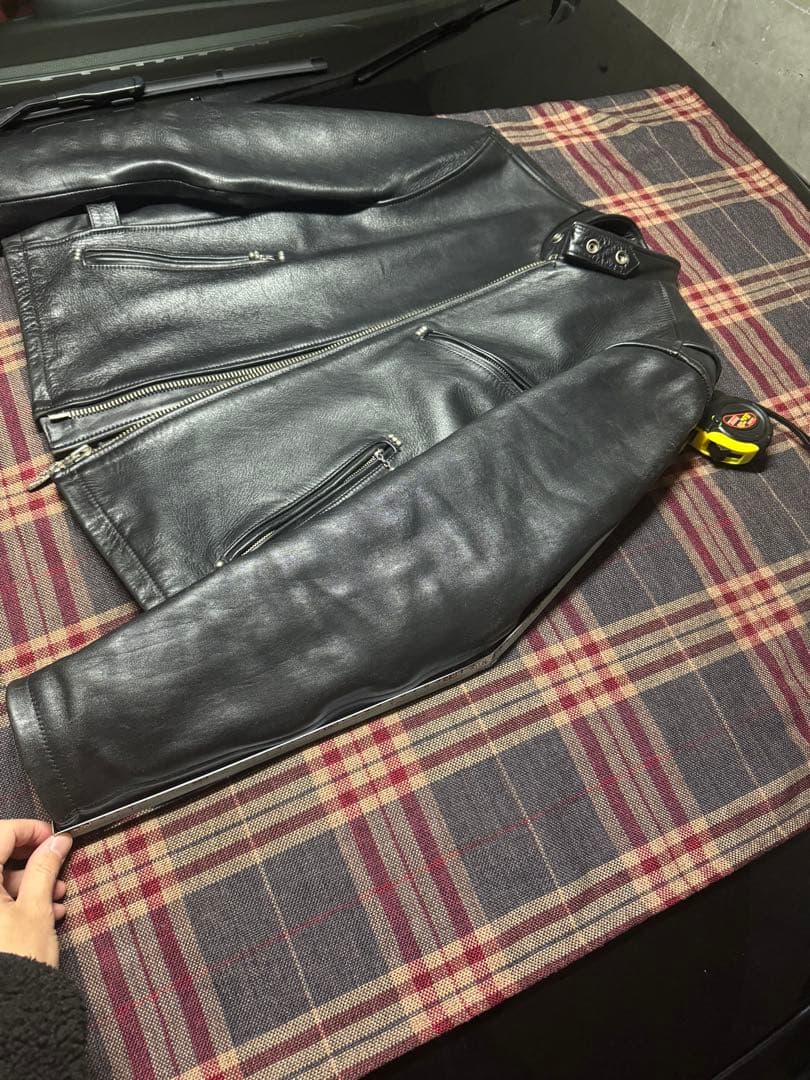 Σさま価格変更済　Harley-Davidson シングルライダースジャケット