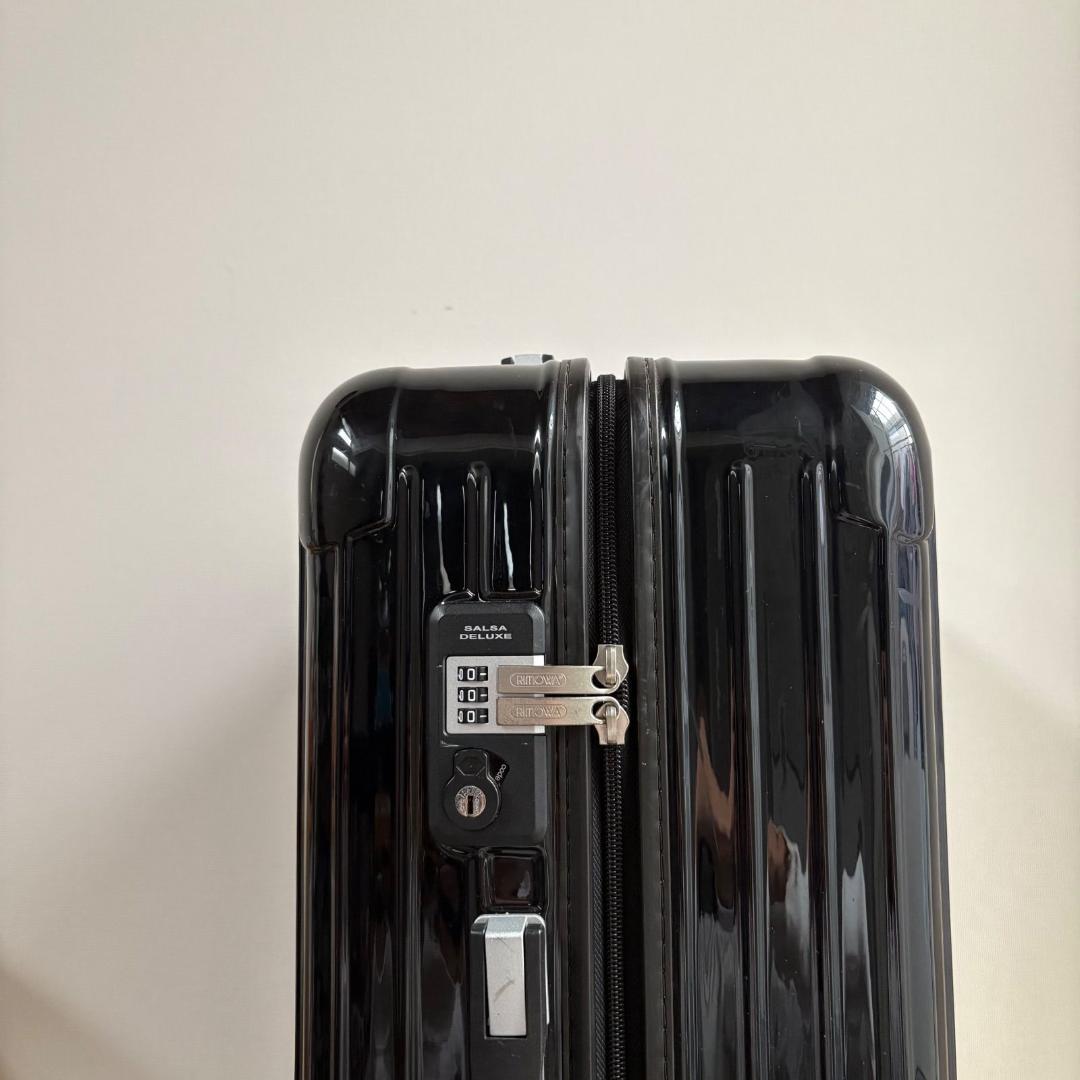 美品　RIMOWA SALSA DELUXE 58L BLACK キャリーケース