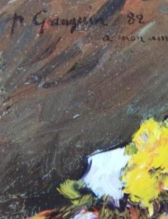 Paul Gauguin、BOUQUET DE FLEURS