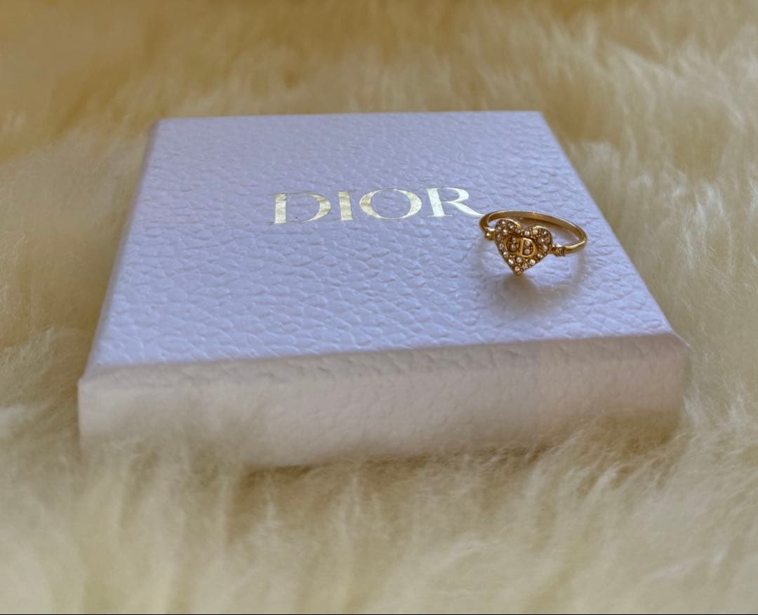 dior DIOR ディオール　リング　ハート 指輪　M