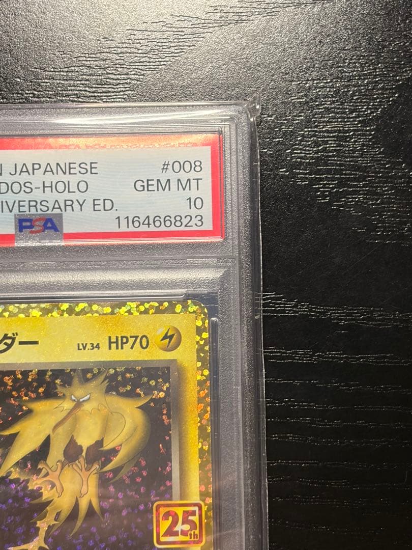 ポケモンカード　PSA10 R団のサンダー