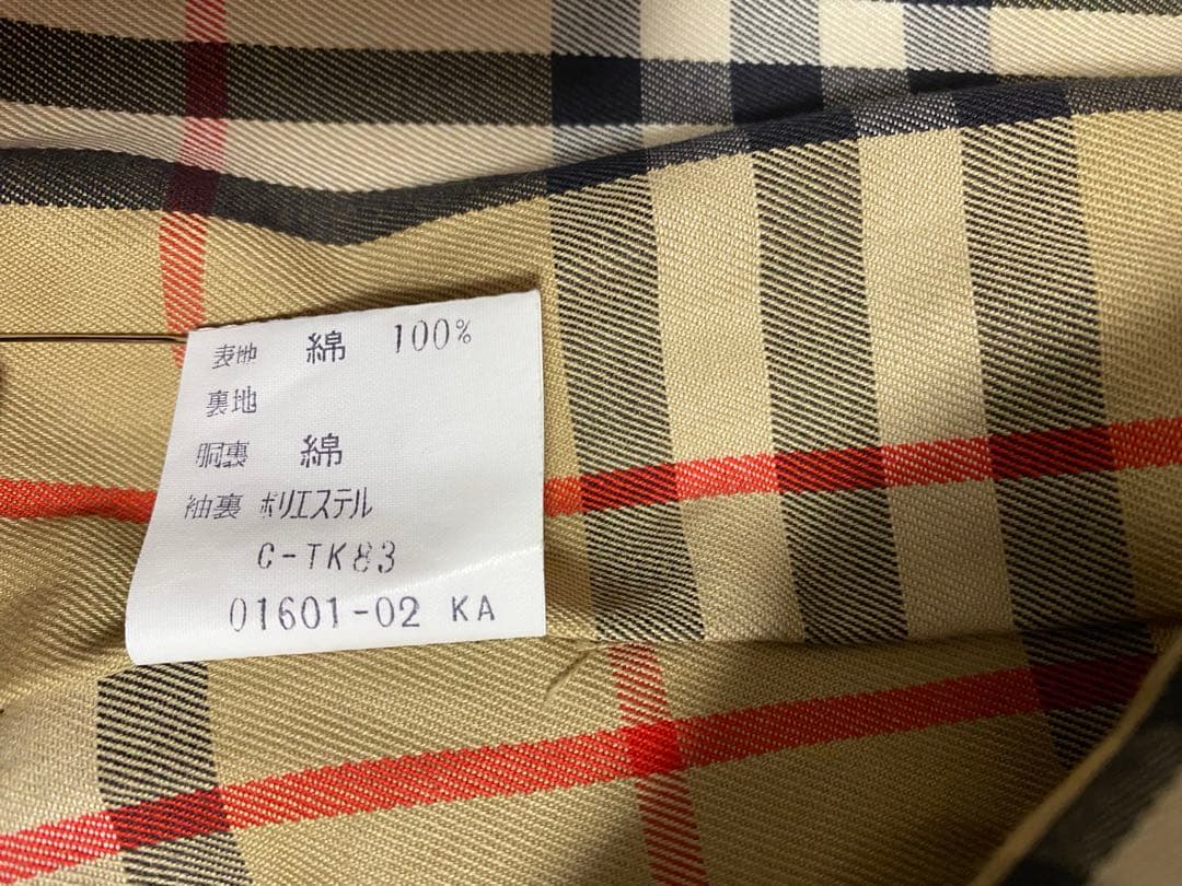 Burberrys'◆バーバリー◆レディースステンカラーコート　ヴィンテージ