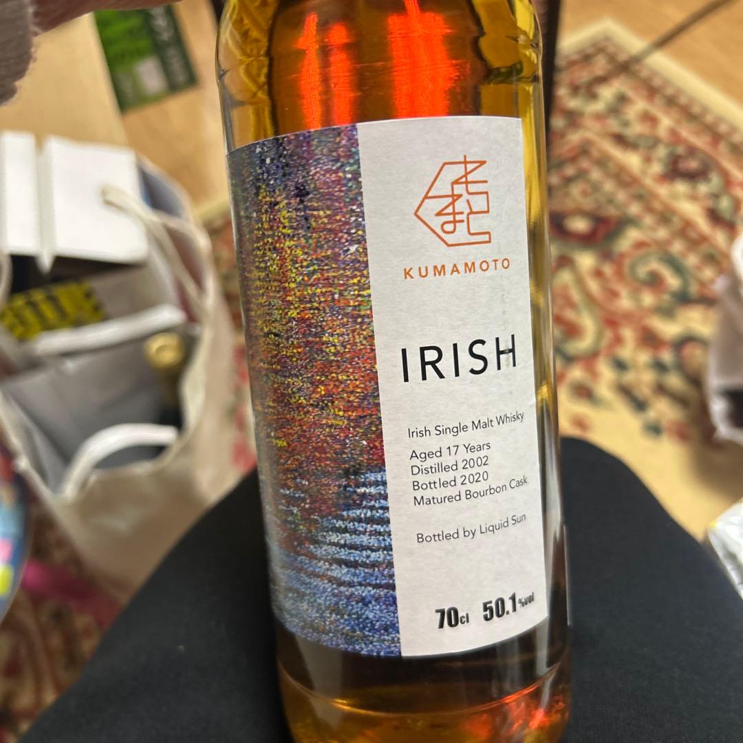 KUMAMOTO 17年アイリッシュシングルモルトウイスキー