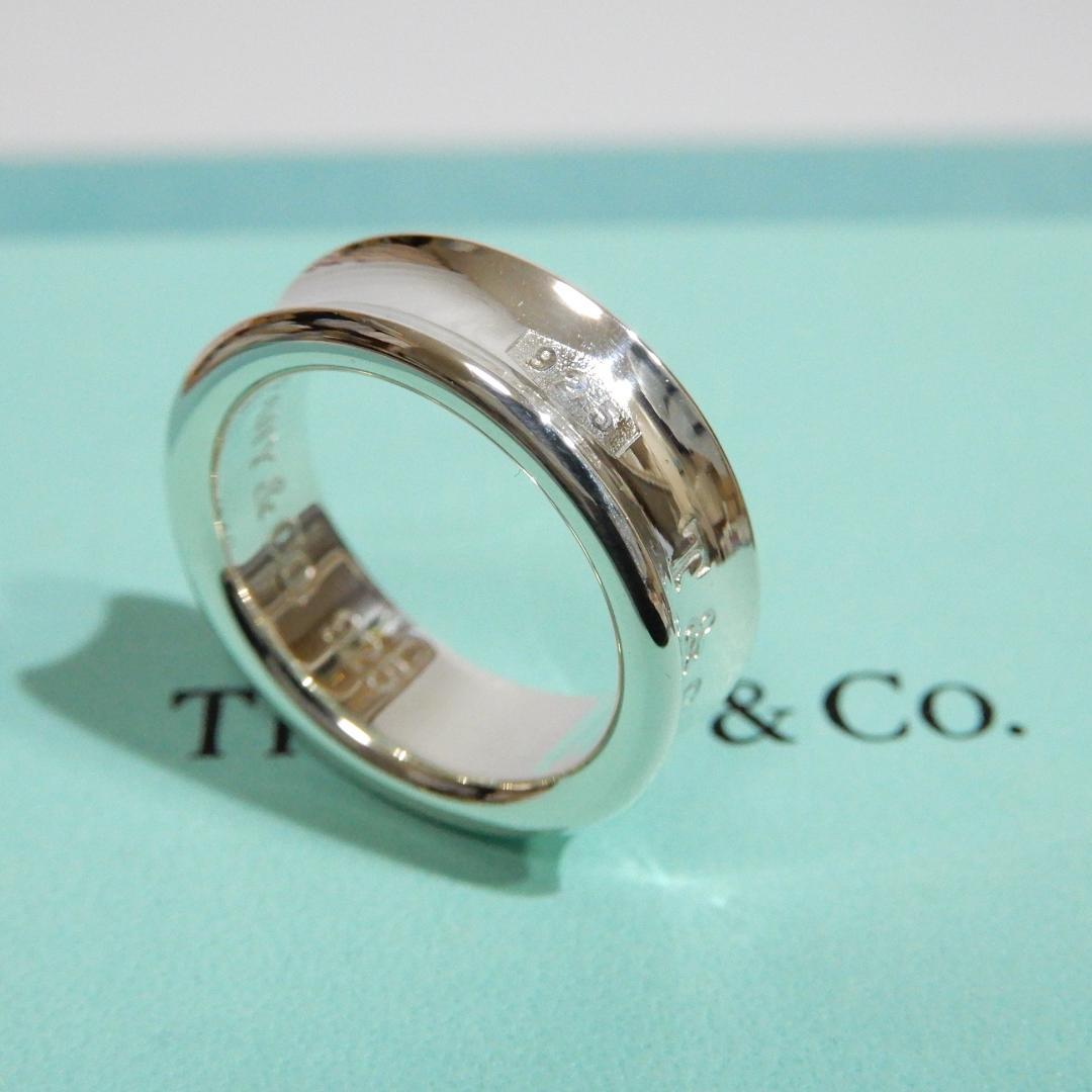 TIFFANY ティファニー　ナロー リング　12号　1837　シルバー　A11