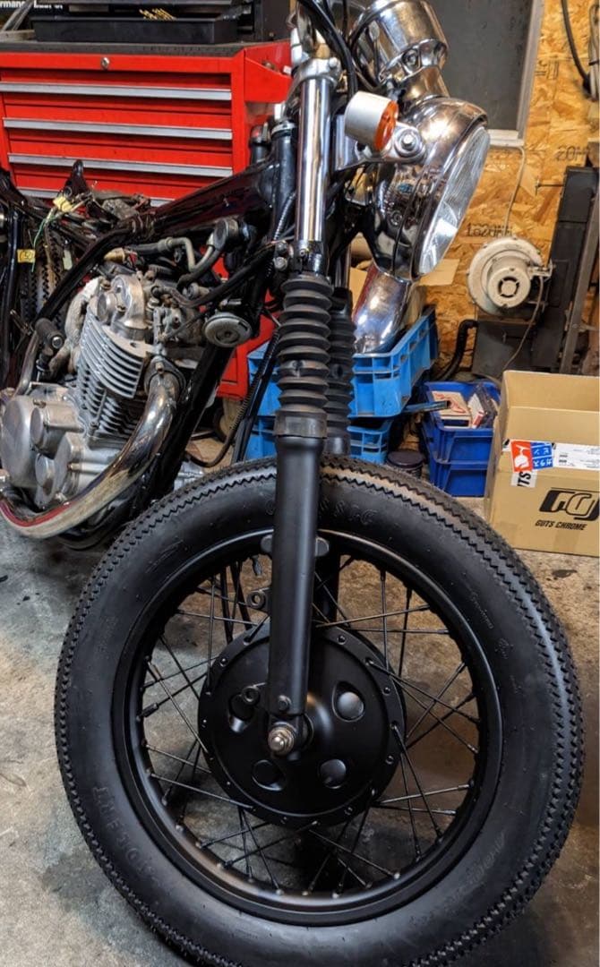 SR400用純正スピード&タコメーターセット中古品