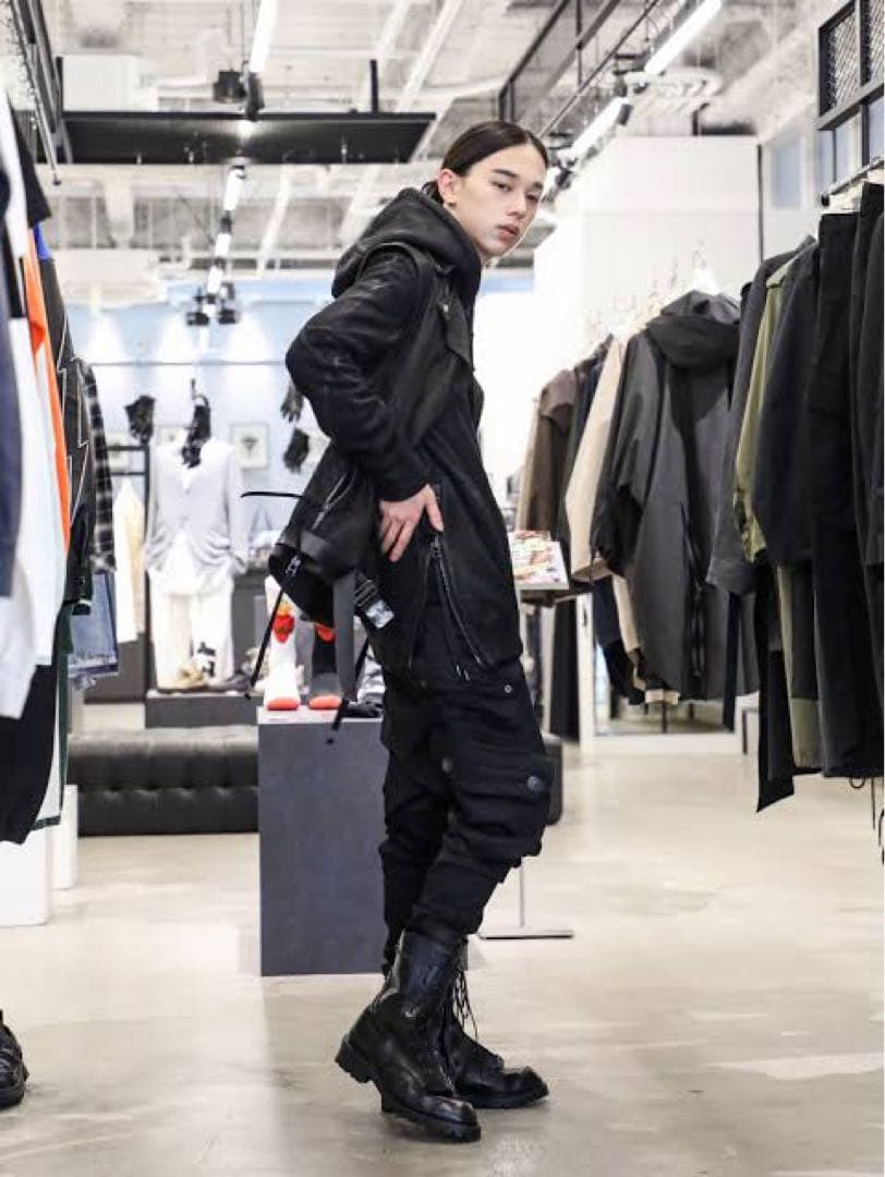 名作　JULIUS ガスマスクカーゴパンツ