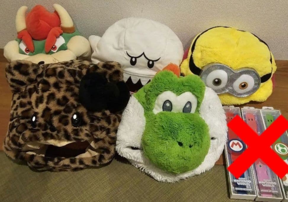 USJ ユニバ 被り物セット