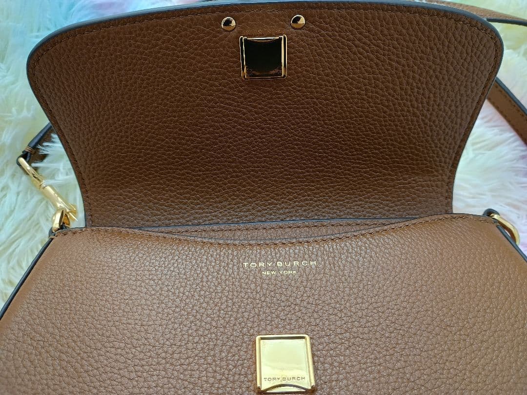 Tory Burch ブラウン ショルダーバッグ