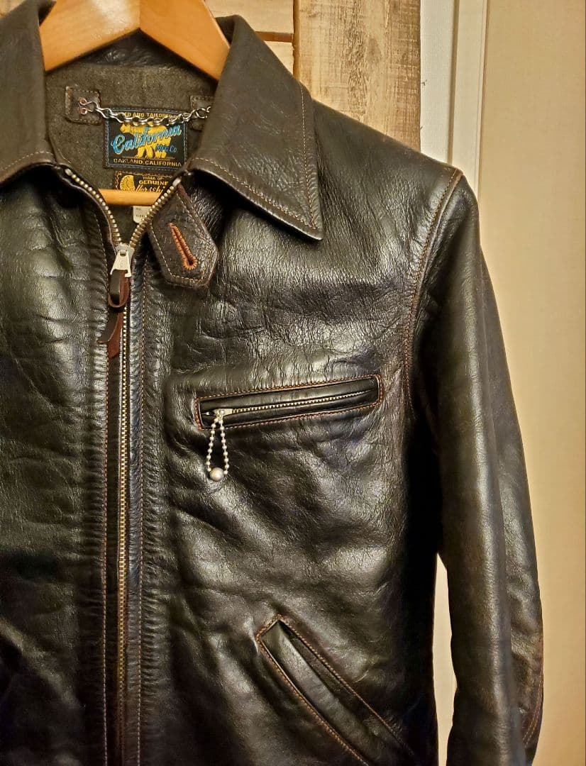 RainbowCountry 30'sHERCULES 馬革ホースハイド茶芯36