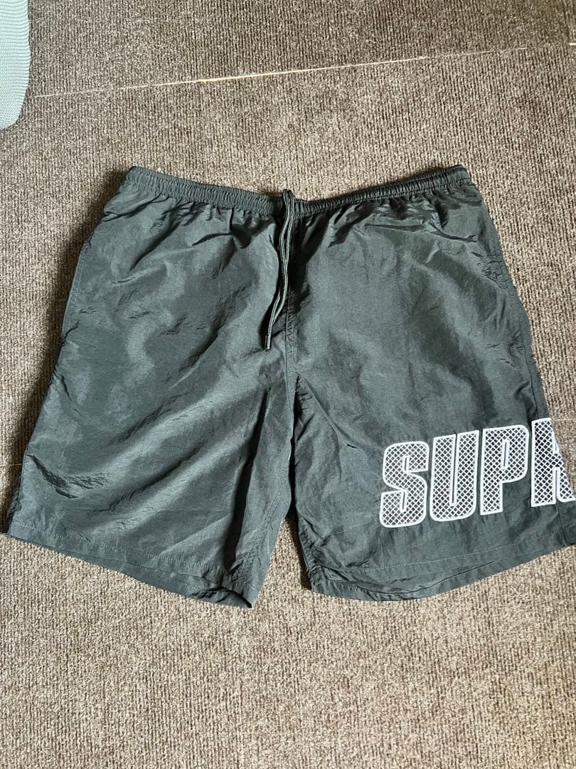 水着・ラッシュガード Supreme Logo Applique Water Short 19