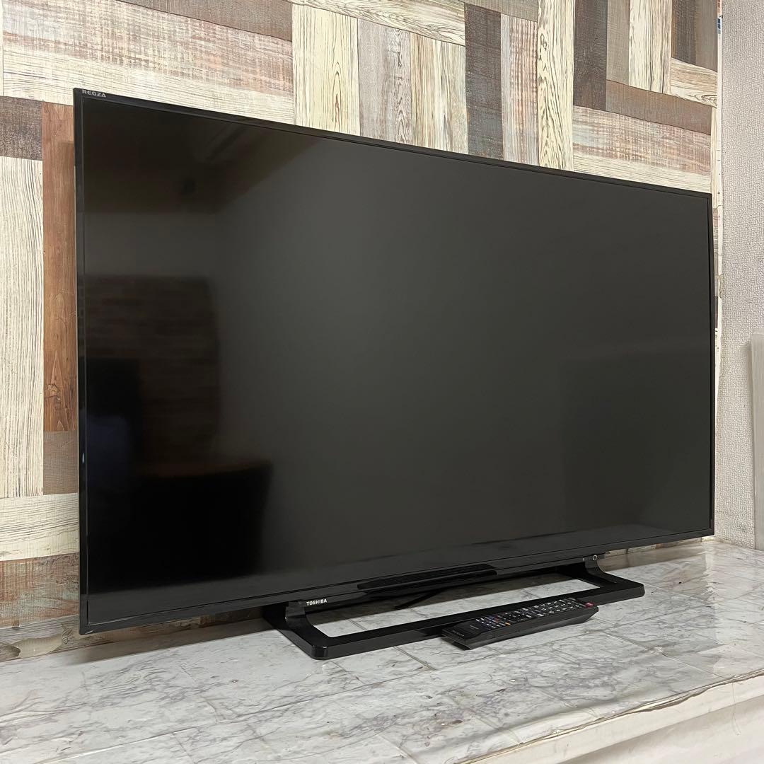 即日受渡❣️全国送料込東芝50型液晶テレビ外付けHDD録画対応　HDMI×2端子