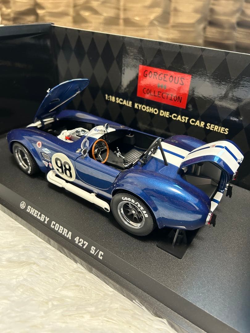【レア】Kyosho 1:18 Shelby Cobra 427 S/C