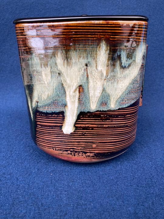 十二代　高取八山　高取水指