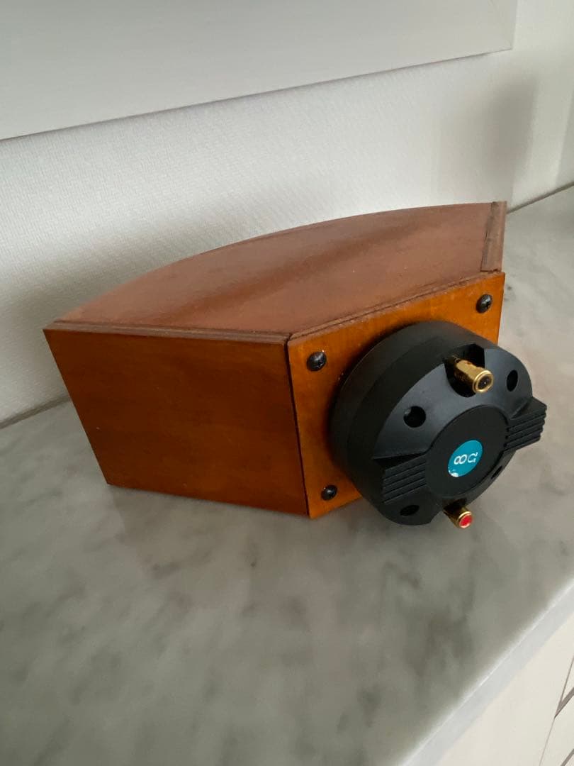 ウッドホーン搭載フロントロードホーンスピーカー