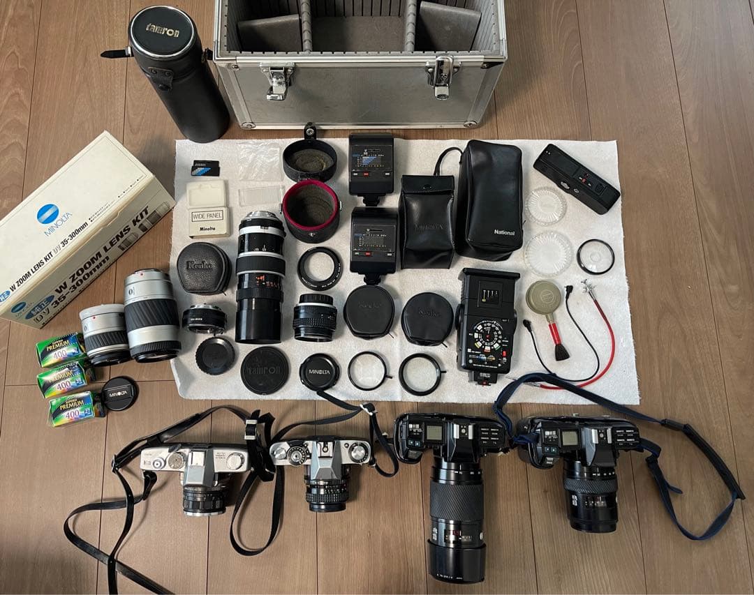 ミノルタ　フィルムカメラ　セット