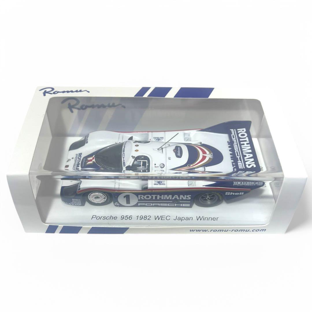未開封 ROMU ロム特注 1/43 ポルシェ 956 Sparkコラボ限定品