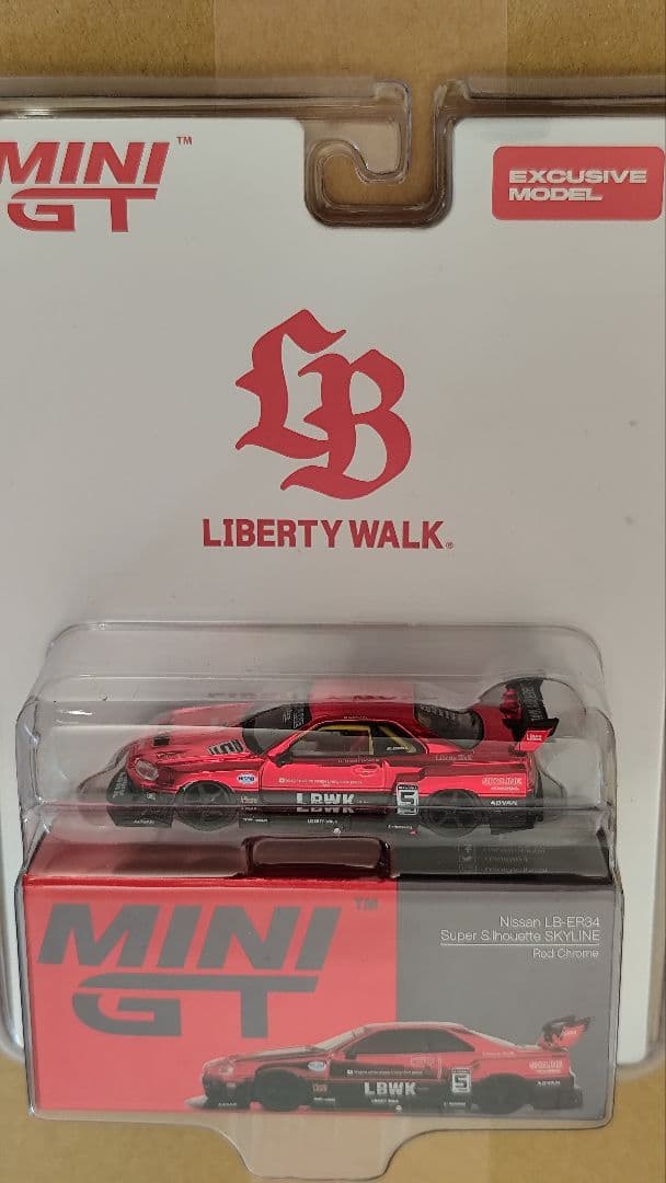 Mini GT NISSAN LB-ER34 ブラジルリミテッド