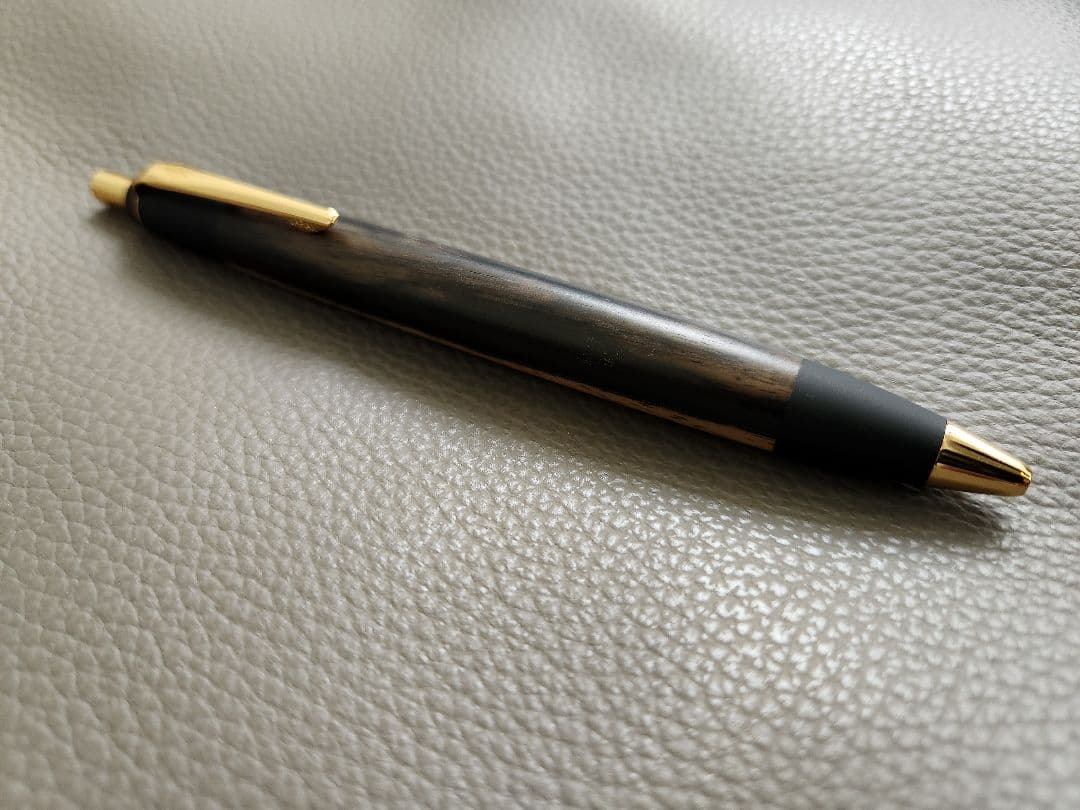 野原工芸★黒柿★ボールペン★新品未使用★替芯付き