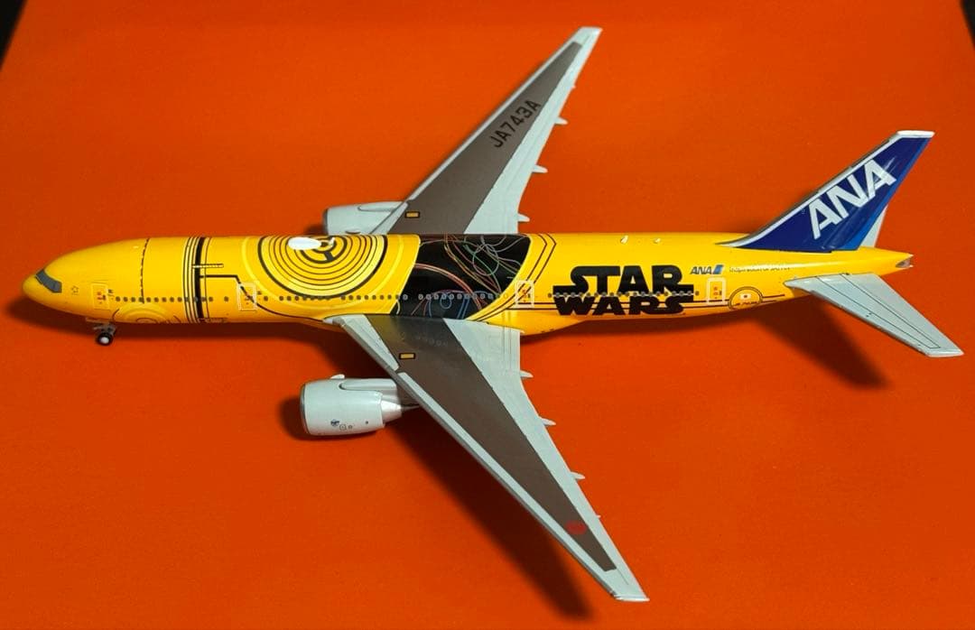 JC ANA C-3PO B777-200ER JA743A 1/400 新品
