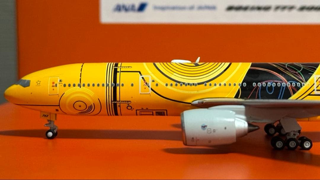 JC ANA C-3PO B777-200ER JA743A 1/400 新品