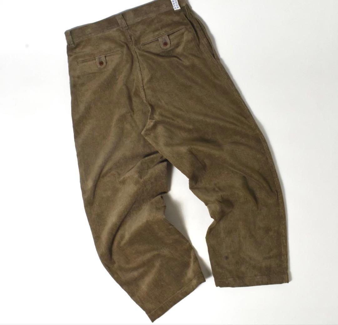 パンツ NOROLL \"THICKWALK CORDS PANTS\"
