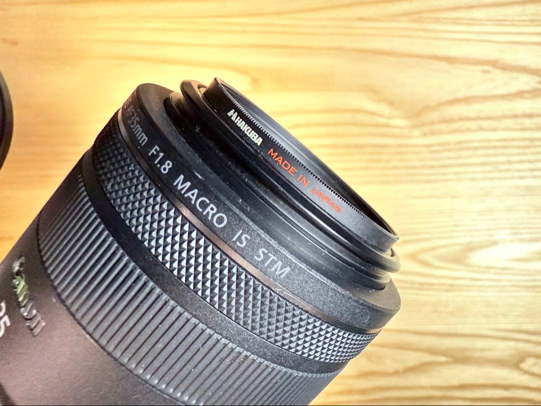 Canon RF 35mm F1.8 MACRO IS STM ブラックミスト付