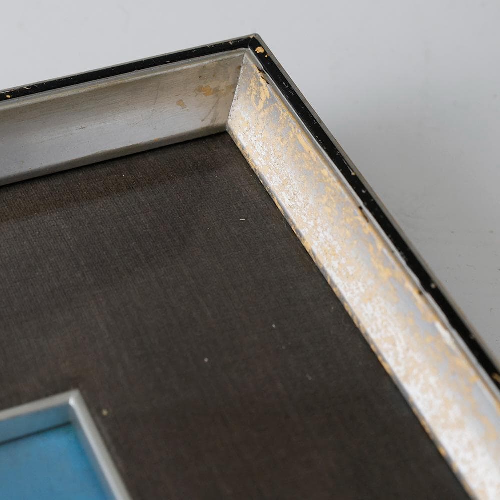 川上秀也 日本表現主義会員 F10号 共シール 額縦６４cm＊７１㎝