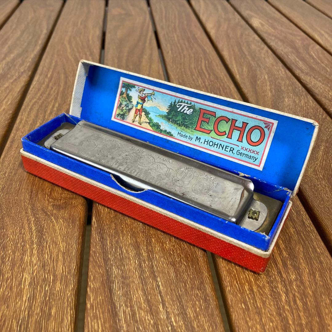 ビンテージ M.HOHNER ホーナー Echo Vamperハーモニカ