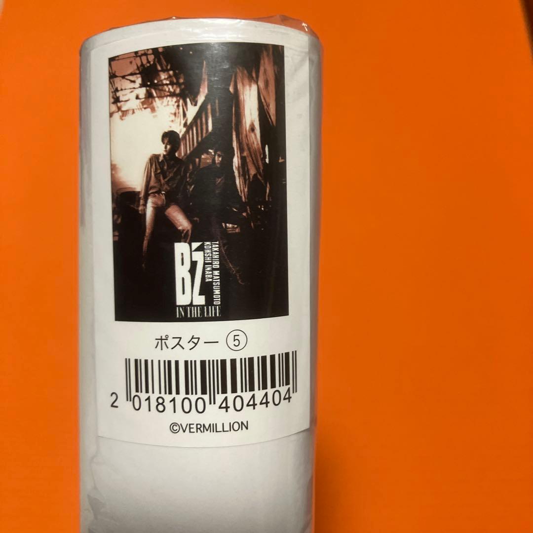 ［新品未開封］B’z 復刻版ポスター　IN THE LIFE