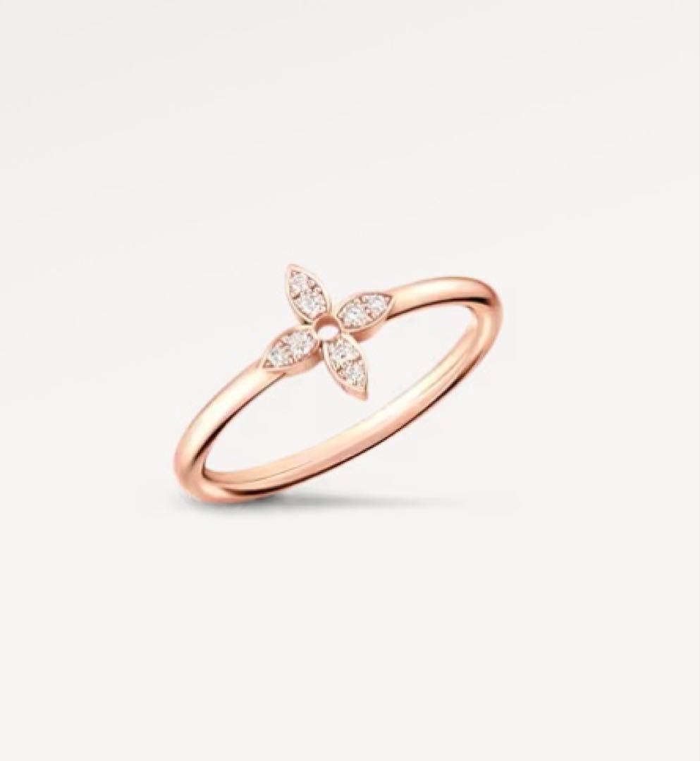 LouisVuittonルイヴィトンリング イディール ブロッサム　ダイヤ