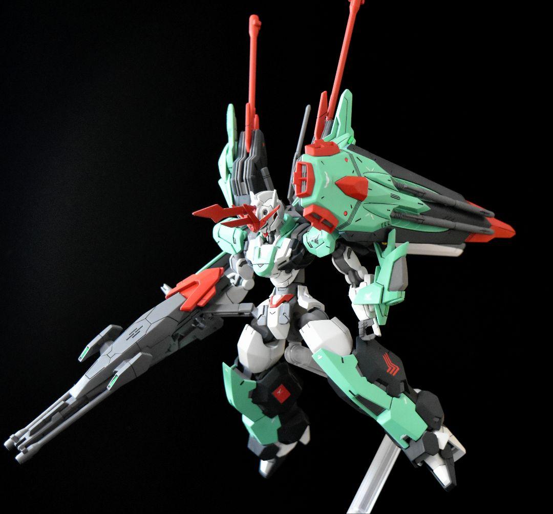 HG ガンダムエアリアル改修型 ミキシング 改修 全塗装 ガンプラ 完成品