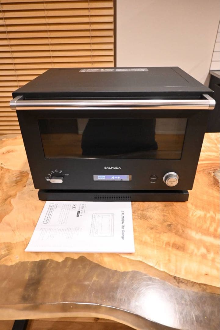 BALMUDA The Range K04A-BK オーブンレンジ