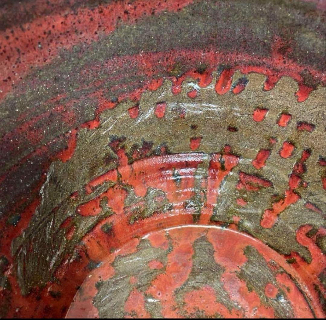 美しい金魚鉢　　大鉢　　睡蓮鉢　赤鉢